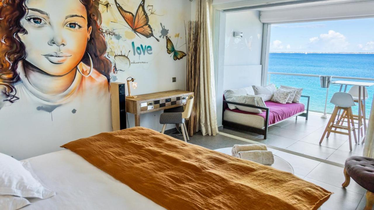 Official Page "Residence Bleu Marine" - Sea View Apartments & Studios - Saint-Martin French Side 그랜드케이스 외부 사진