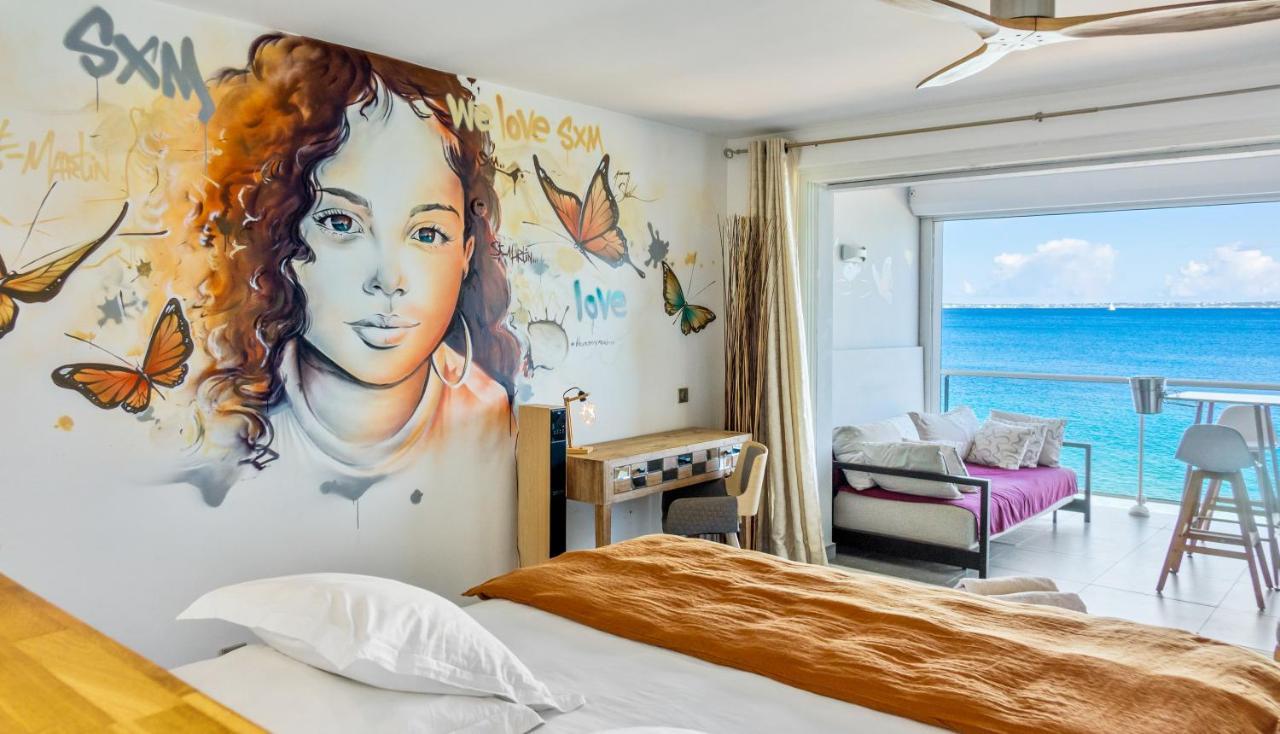 Official Page "Residence Bleu Marine" - Sea View Apartments & Studios - Saint-Martin French Side 그랜드케이스 외부 사진