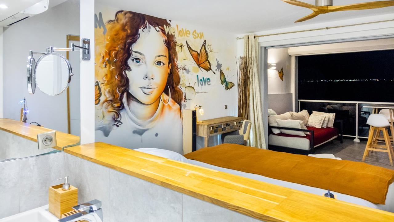 Official Page "Residence Bleu Marine" - Sea View Apartments & Studios - Saint-Martin French Side 그랜드케이스 외부 사진