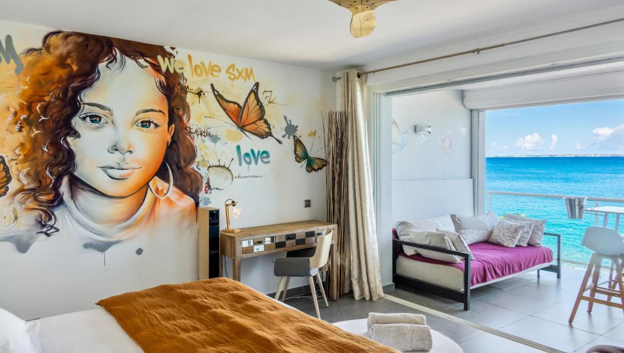 Official Page "Residence Bleu Marine" - Sea View Apartments & Studios - Saint-Martin French Side 그랜드케이스 외부 사진