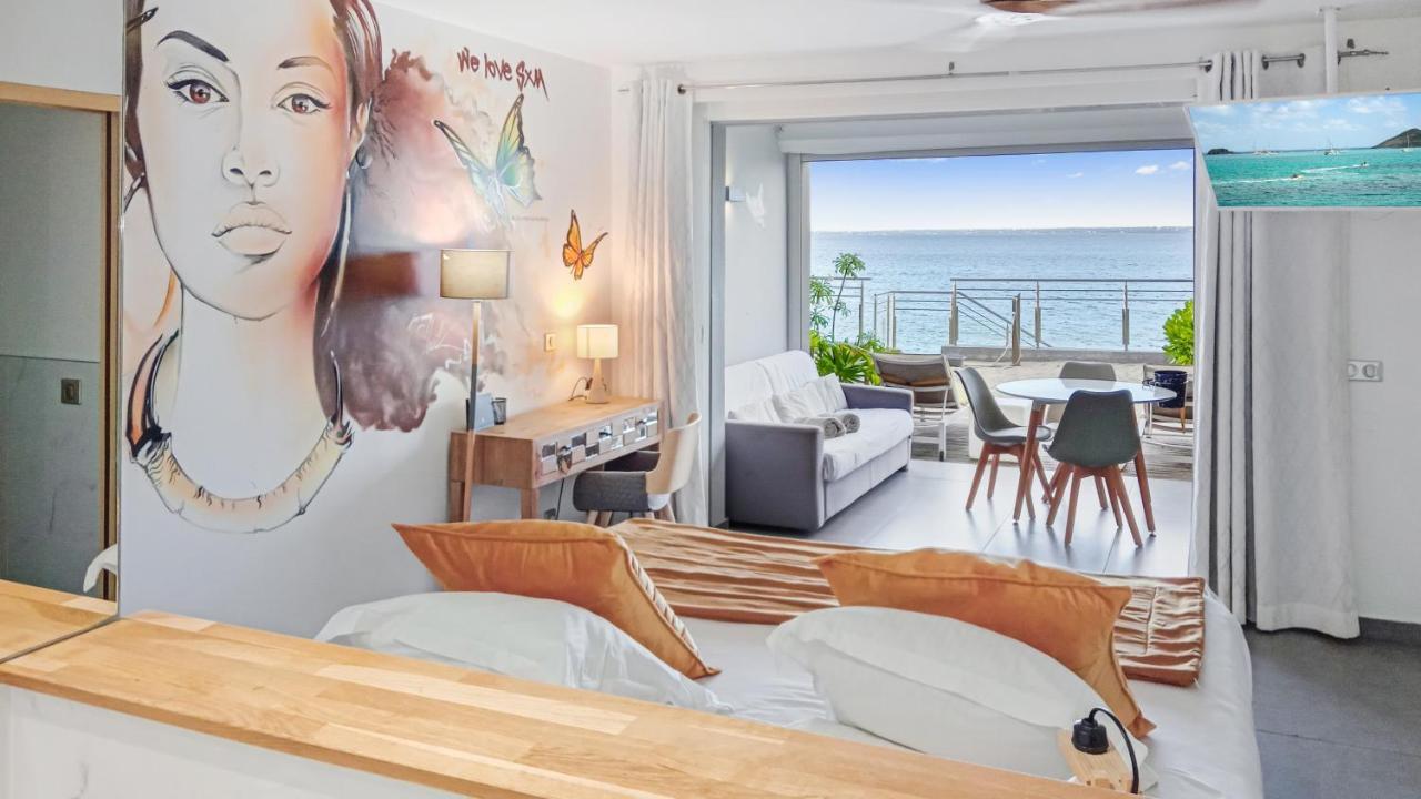 Official Page "Residence Bleu Marine" - Sea View Apartments & Studios - Saint-Martin French Side 그랜드케이스 외부 사진