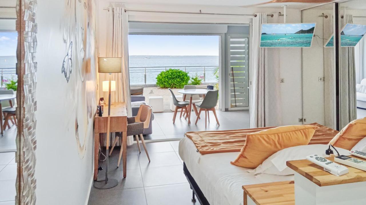 Official Page "Residence Bleu Marine" - Sea View Apartments & Studios - Saint-Martin French Side 그랜드케이스 객실 사진