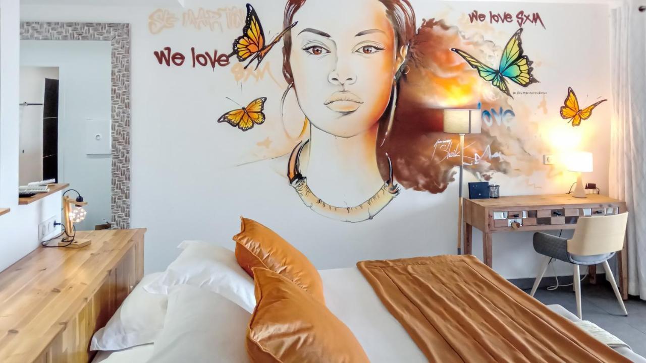 Official Page "Residence Bleu Marine" - Sea View Apartments & Studios - Saint-Martin French Side 그랜드케이스 외부 사진