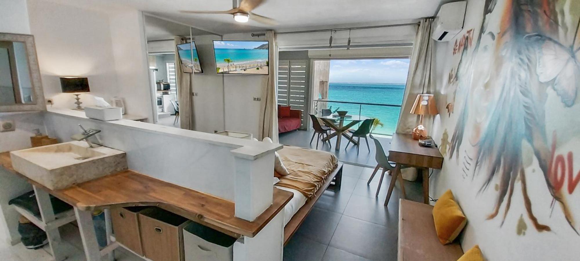 Official Page "Residence Bleu Marine" - Sea View Apartments & Studios - Saint-Martin French Side 그랜드케이스 외부 사진
