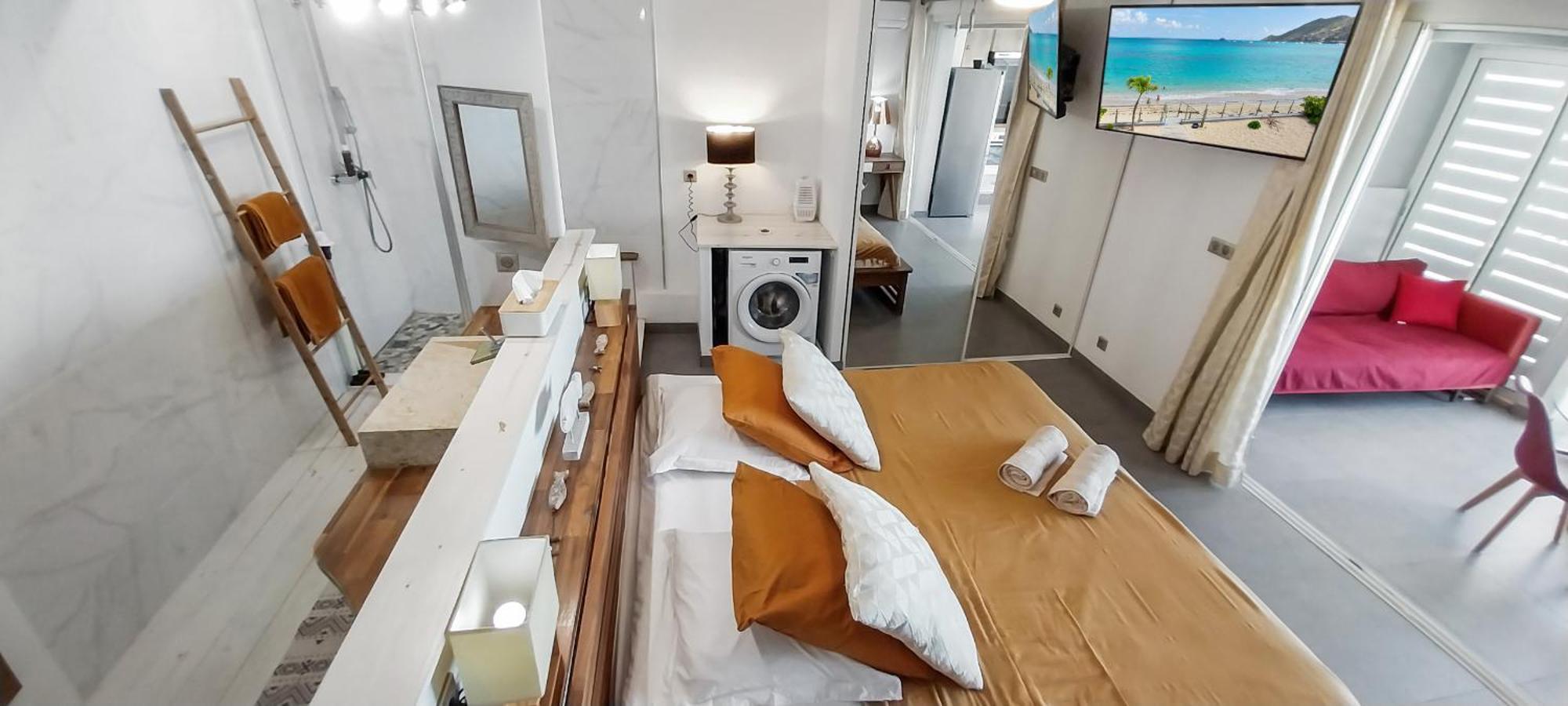 Official Page "Residence Bleu Marine" - Sea View Apartments & Studios - Saint-Martin French Side 그랜드케이스 외부 사진