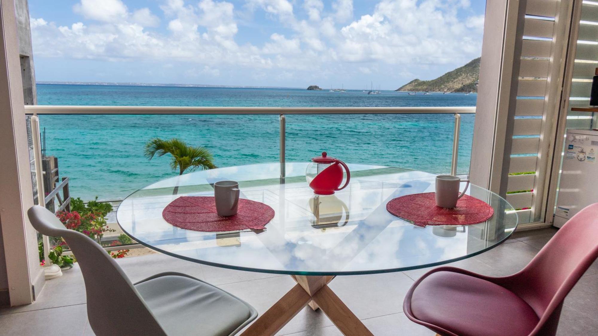 Official Page "Residence Bleu Marine" - Sea View Apartments & Studios - Saint-Martin French Side 그랜드케이스 객실 사진